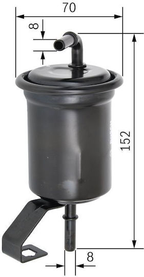 Filtru De Combustibil Bosch F 026 403 756