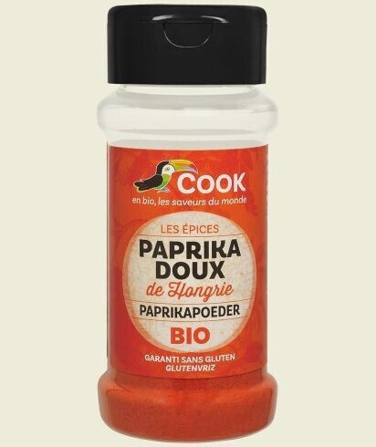 Cook At Home Πάπρικα Βιολογικό Προϊόν 40gr