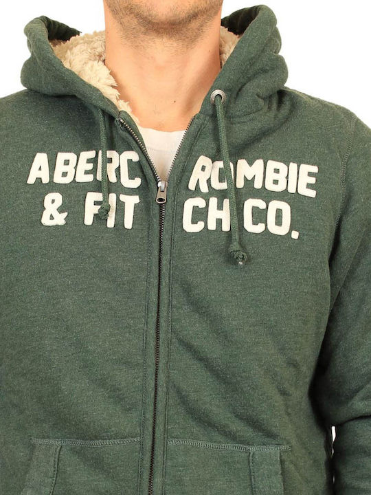 Green Hooded Cardigan
