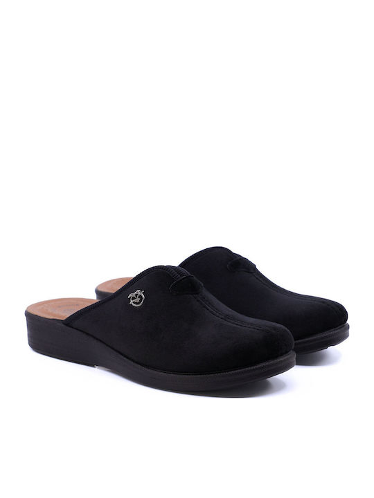Anatomische Damen Hausschuhe Schwarze