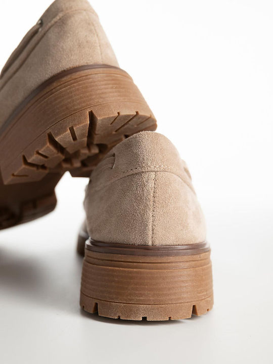 Damen Loafers in Braun Farbe