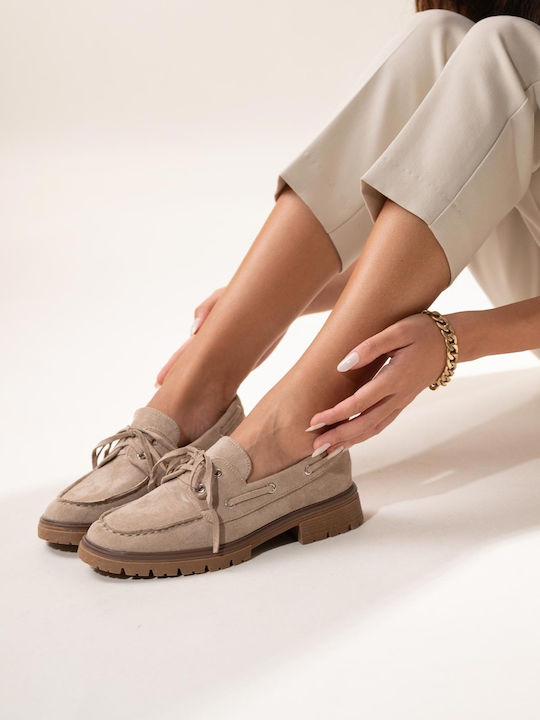 Damen Loafers in Braun Farbe