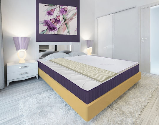 Ανώστρωμα Lavanda Therapy Διπλό Memory Foam με Αποσπώμενο Κάλυμμα 140x190x5εκ.