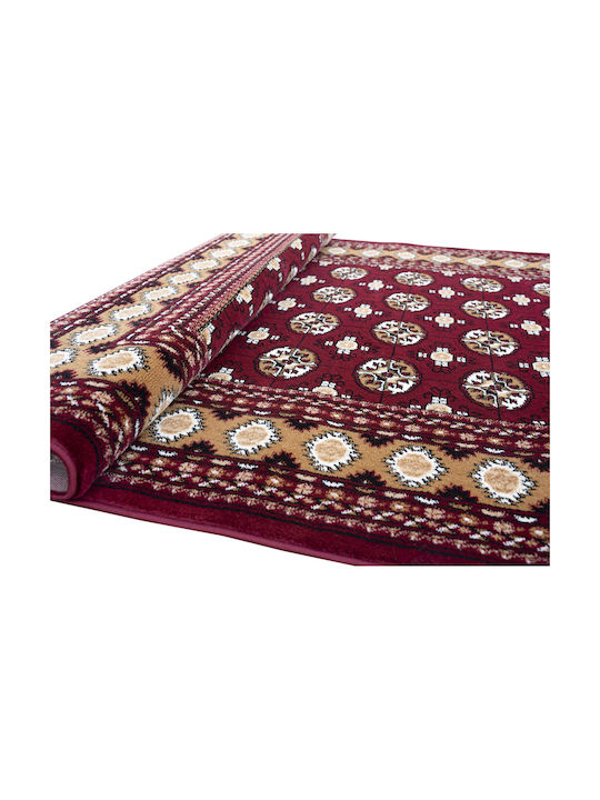 Balsan Modern Bedroom Rugs Set Red 9208 3pcs