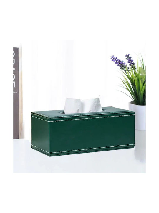 Napkin Holder Green 24x12x8.5cm
