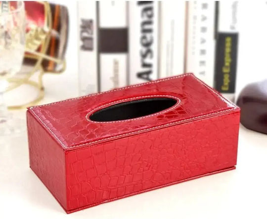 Napkin Holder Red 24x12x8.5cm