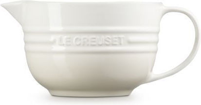 Le Creuset Μπωλ Σερβιρίσματος Στρογγυλό Κεραμικό Λευκό