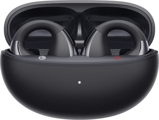 QCY Crossky C30S Open Ear Bluetooth Handsfree Earphones with Sweat Resistance and Charging Case Black