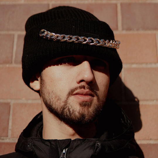 Beanie Unisex Căciulă Tricotat în culoarea Negru