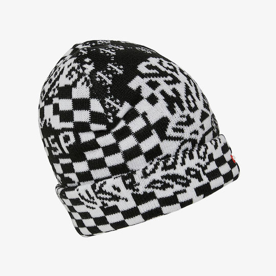 Beanie Masculin Fleece Căciulă Tricotat în culoarea Negru