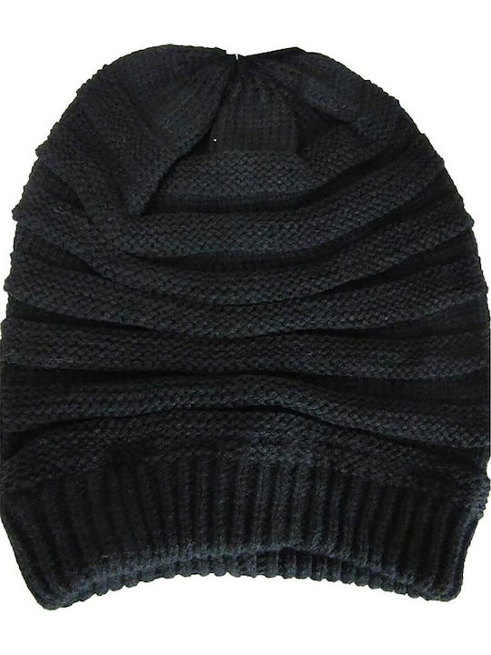 Beanie Unisex Căciulă Tricotat în culoarea Negru
