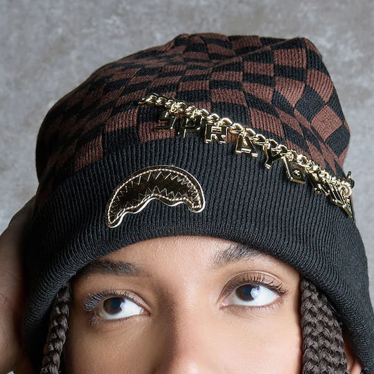 Charming Sip Beanie Unisex Căciulă Tricotat în culoarea Negru