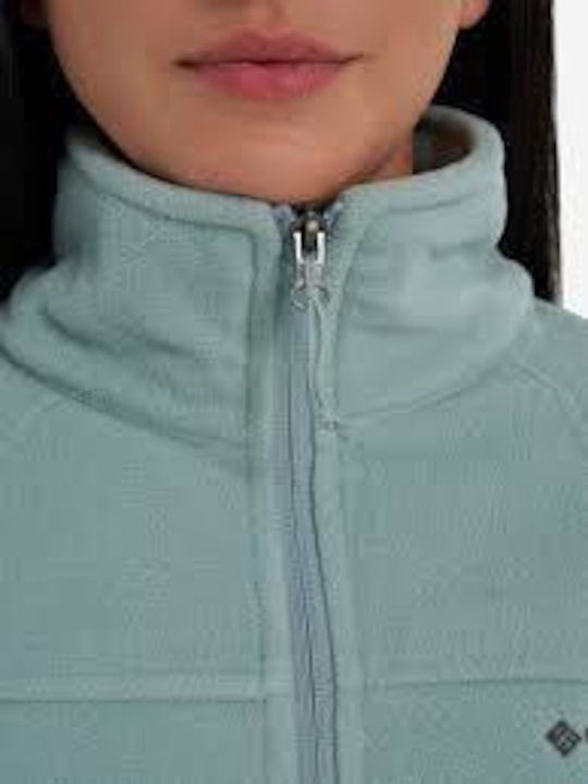 Fast Trek Ii Full Fleece Damen Jacke Crushed Blue