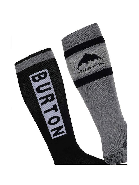 Burton Weekend Bărbați Șosete de schi și snowboard Negre 2 perechi