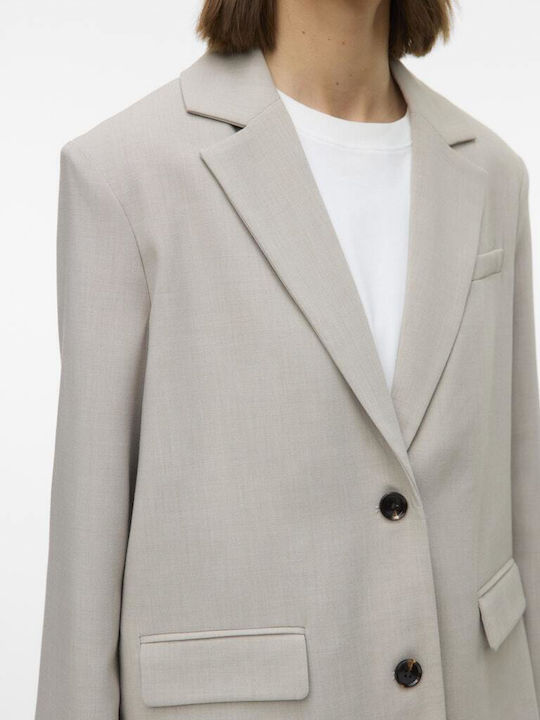 Vero Moda Γυναικείο Σακάκι Silver Mink
