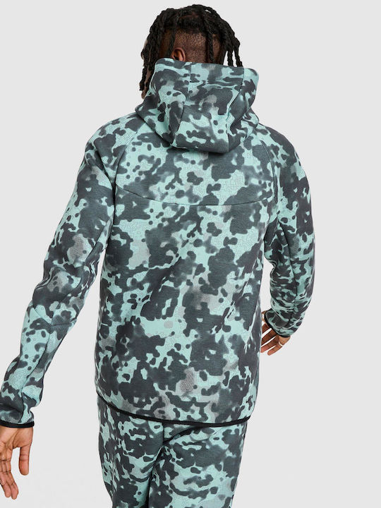 Tech Fleece Ζακέτα με Κουκούλα Πολύχρωμη