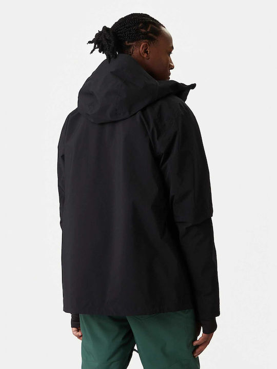 Quiksilver Stretch EQYTJ03508-KVJ0 Ανδρικό Μπουφάν Gore-Tex για Σκι & Snowboard Μαύρο