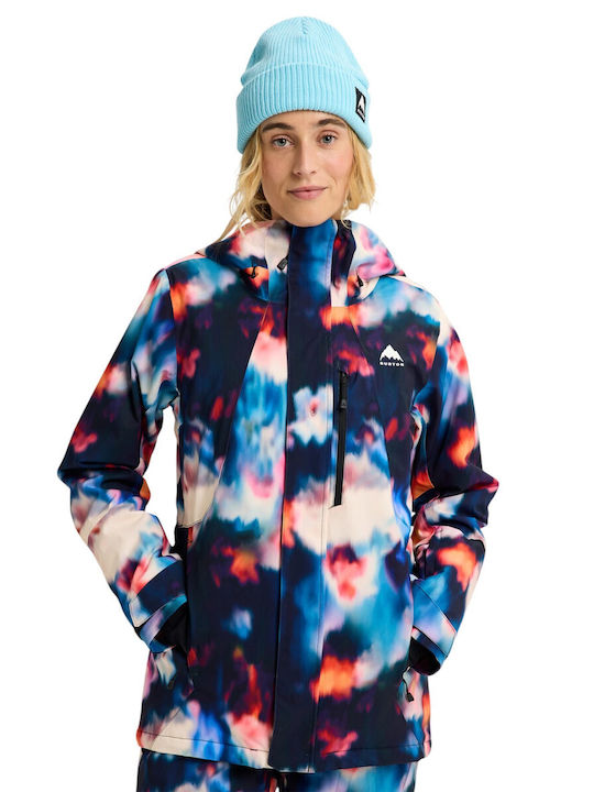 Burton Reserve 2l Insulated 3025810EZHRG Γυναικείο Μπουφάν για Σκι & Snowboard Πολύχρωμο