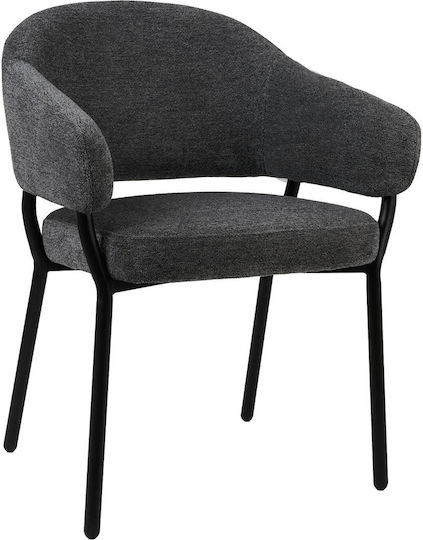 Μπερζέρα 59x60x81cm Γκρι Μπερζέρα 59x60x81cm Γκρι