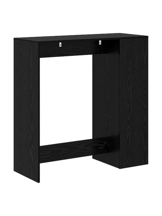 Table Bar Wooden Black Beech 101x40x103.5cm