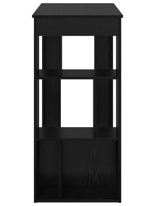 Table Bar Wooden Black Beech 102x50x103.5cm