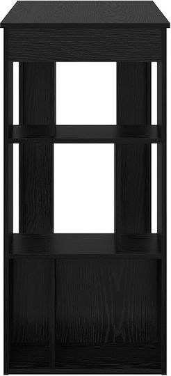 Table Bar Wooden Black Beech 102x50x103.5cm