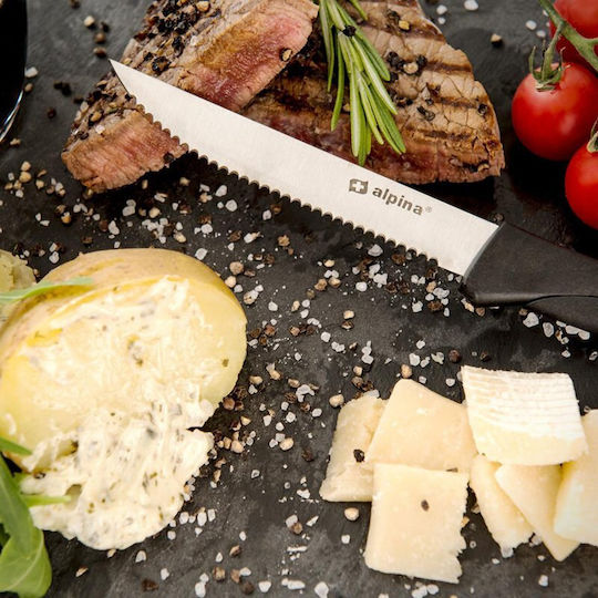 Alpina Appliances Knives Steak from Stainless Steel 23cm 23pcs