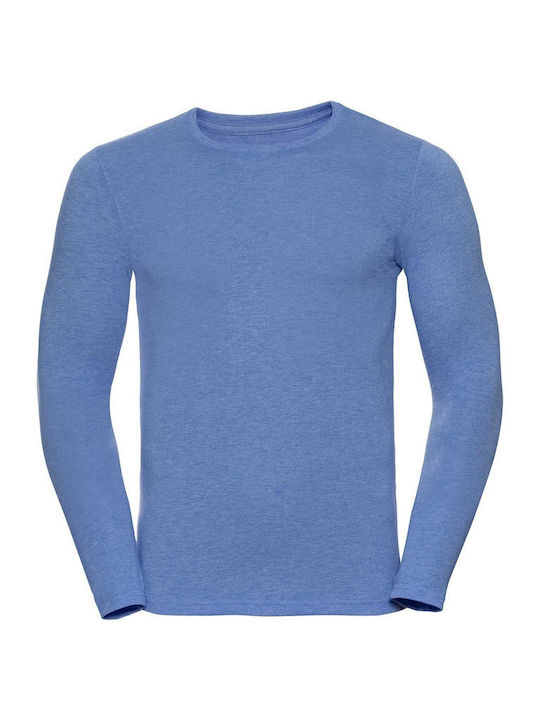 Russell Europe Herrenbluse Blau