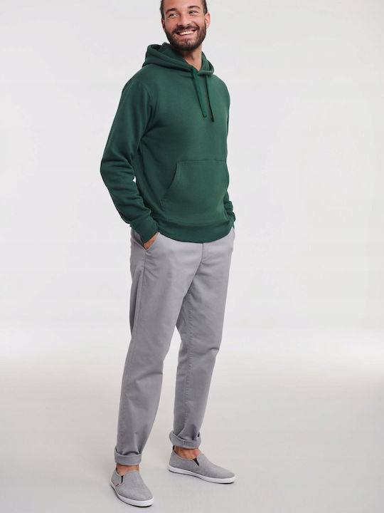 Russell Europe Unisex Long Sleeve Promotional Sweatshirt Bottle Green