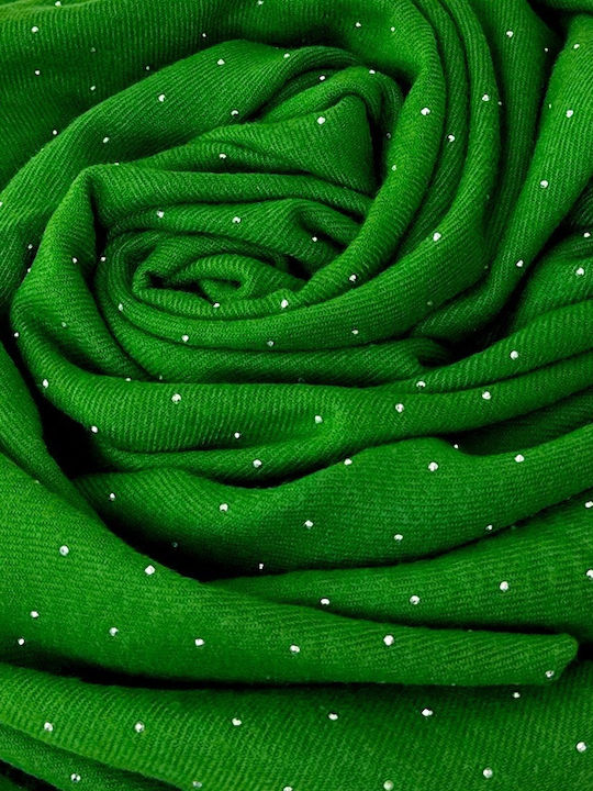 Women's Cashmere Scarf Green