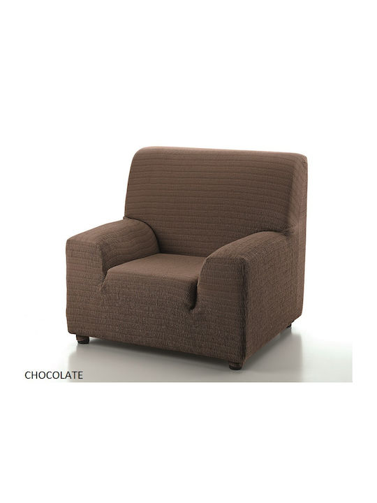 Mc Decor Akari Elastische Abdeckung für Wohnzimmerset Braun 3Stück MCL.EL.AKARI.SET.TEJA