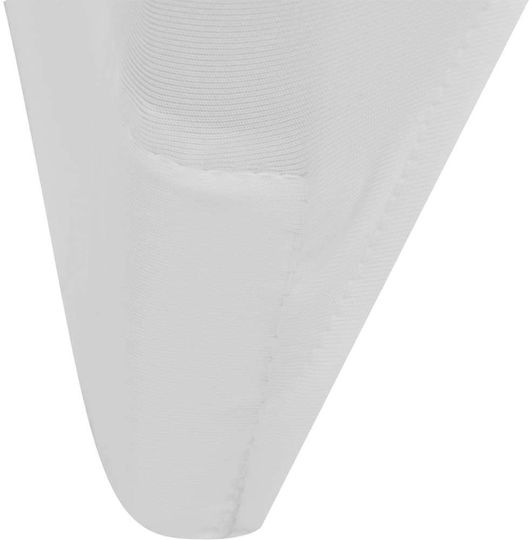 vidaXL Elastic Cover for Chair White 100pcs 274765