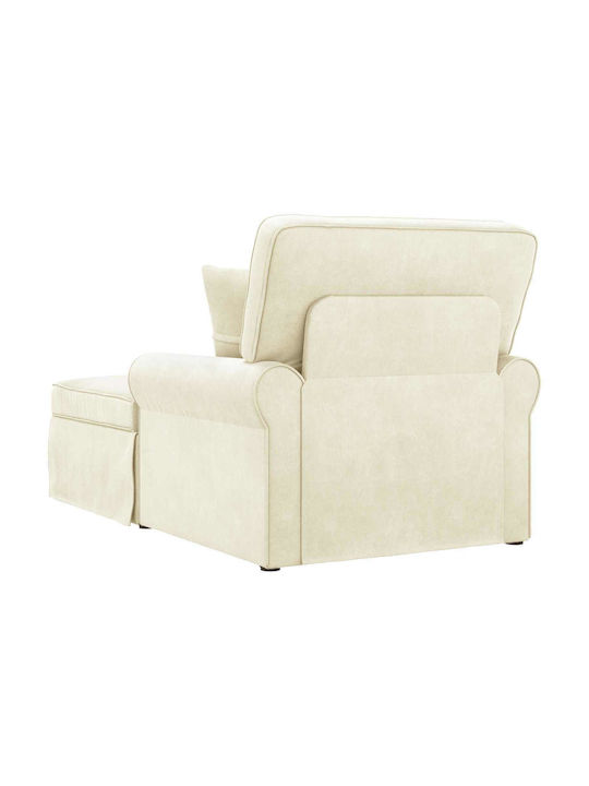 Modern Beige Recliner