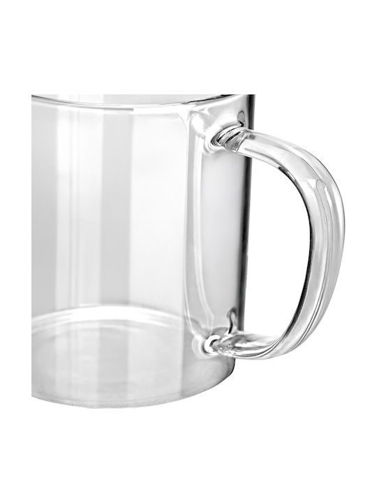 Estia Cană Sticlă Transparentă 250ml