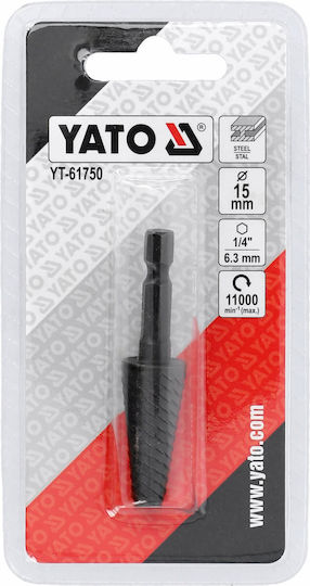 Φρέζα Κοπής Μετάλλου Yato 15mm Hex