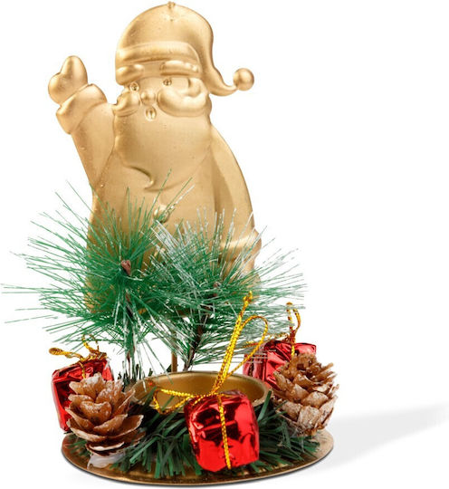 Alista Home Christmas Plastic Copper Candle 13x8cm