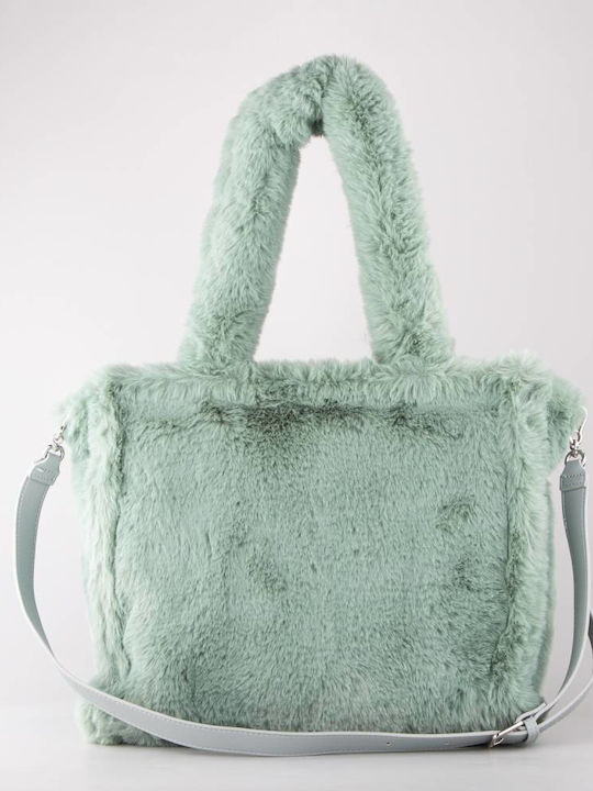 Fur Women's Shopper Bag Grey BIJ3J8958WZC PG3