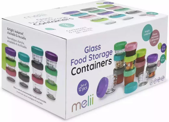 Melii Set de mâncare pentru copii din plastic 0.659lt Multicolor
