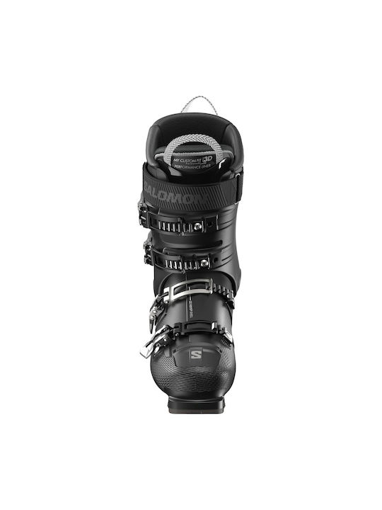 Salomon S Pro Copii Cizme de schi Black/dark Grey Met