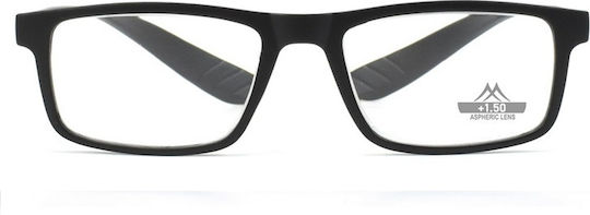 Montana Eyewear Очила за четене +3.50 в Черен цвят