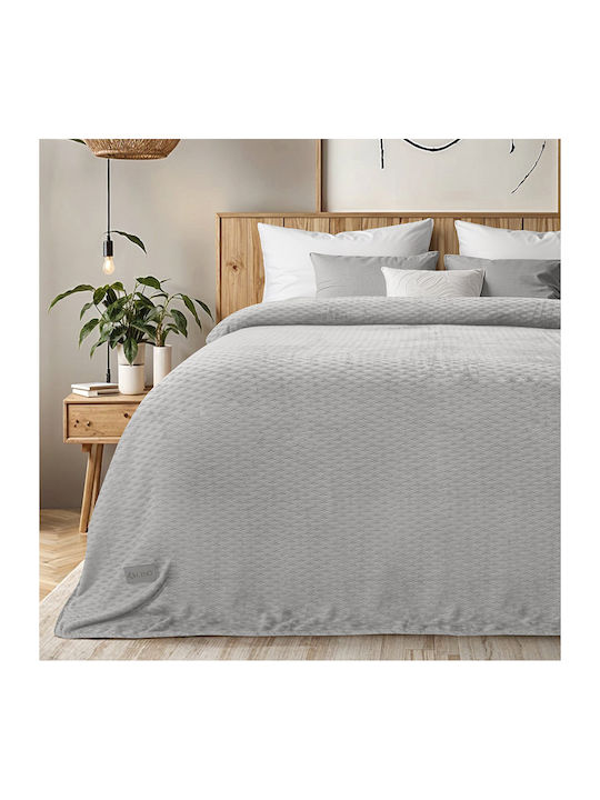 Lino Home Одеяло Флийс Кинг сайз 220x240см. Silver