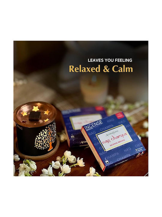 Αρωματικά Τουβλάκια Θυμιάματος Nag Champa Incense Bricks 10τμχ
