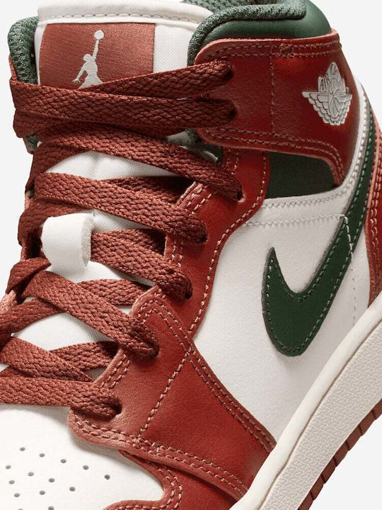 Air  1 Mid Men's Boots Redstone Midnight Green