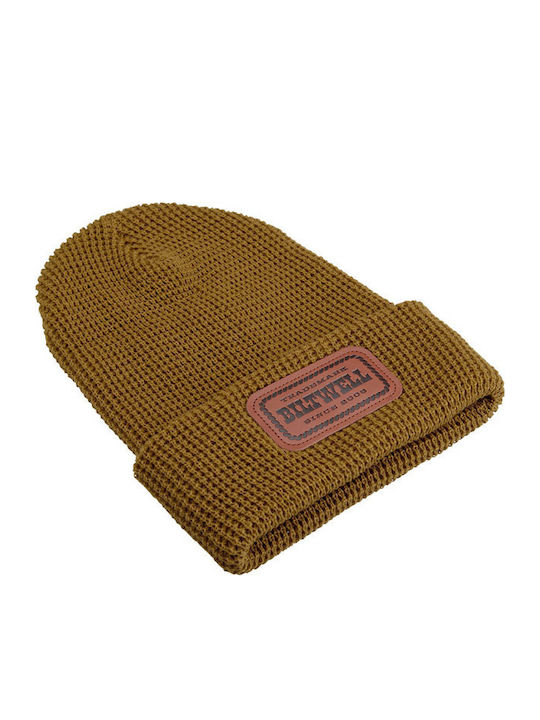Beanie Unisex Beanie Knitted in Green color