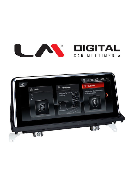 LM Digital Car Audio System for BMW X5 (E70) / X6 2006 to 2010 Bluetooth USB AUX Wi-Fi GPS Apple CarPlay Android Auto