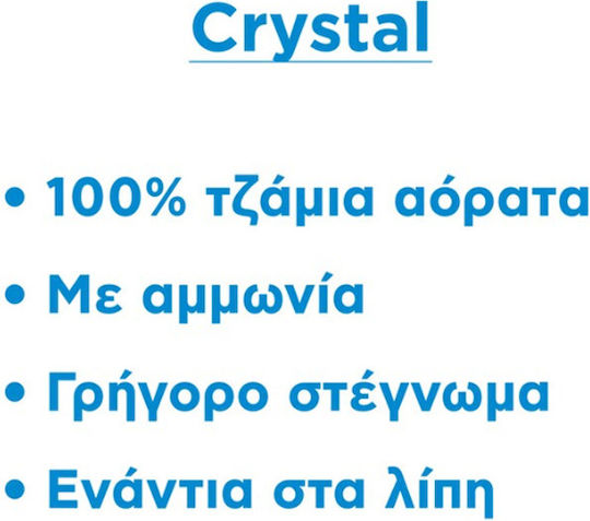 Ajax Crystal Clean Καθαριστικό Spray Τζαμιών 750ml