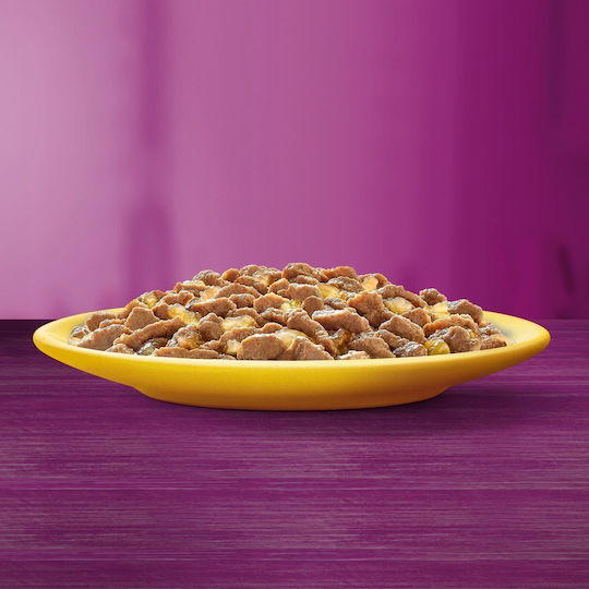 Whiskas Wet Food for Cats with Chicken, Duck, Poultry and Turkey 24x85gr