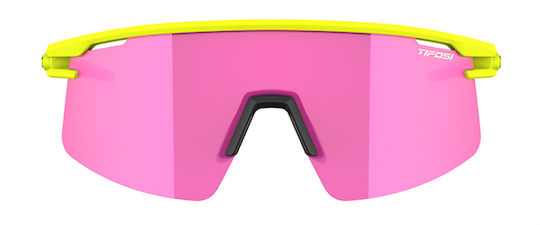 Tifosi Moab Cycling Glasses with Pink Frame and Photochromic Lenses