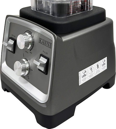Karni Commercial Blender Karni KAN800 2kw Turbo Gray Color 2Lt With Extra Jug