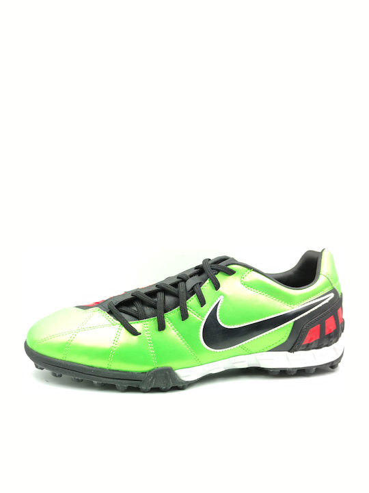 Nike Total 90 Shoot III TF Football Shoes with Molded Cleats Green